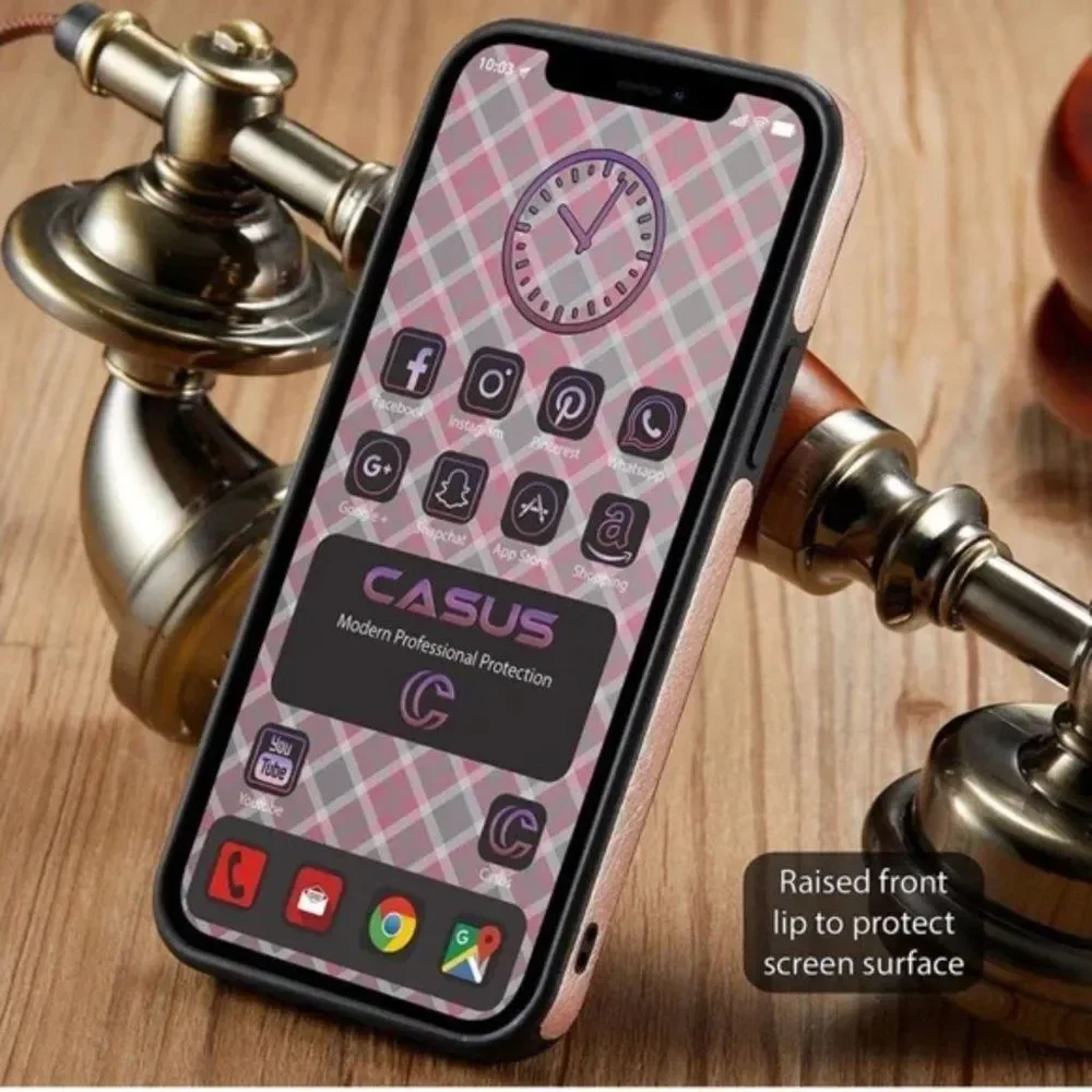 NEW LEATHER IPHONE 13 PRO MAX CASE
